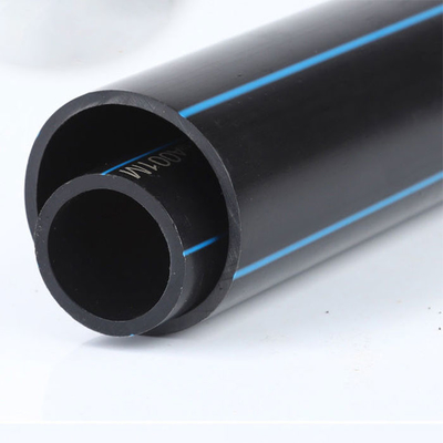 El abastecimiento de agua plástico negro del HDPE instala tubos 20/63/50/32m m para la ingeniería