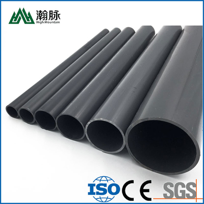 La fontanería de los proveedores de China PVC U de 8 pulgadas instala tubos el diámetro grande de la pared fina para el abastecimiento de agua