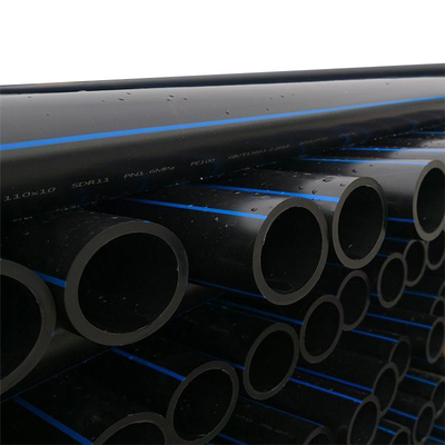 Tubos plásticos Pn16 del tubo 180m m de la irrigación del abastecimiento de agua del HDPE Pe100
