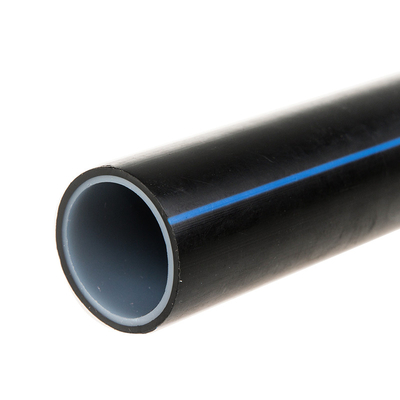 Los tubos plásticos del drenaje del abastecimiento de agua del HDPE modificaron buena resistencia del tamaño para requisitos particulares