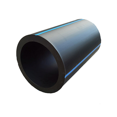 Suministro de rollos de tubos de riego de tubería de agua de plástico HDPE negro