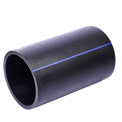 Alcantarilla plástica negra del HDPE del tubo del suministro de agua del PE para la irrigación