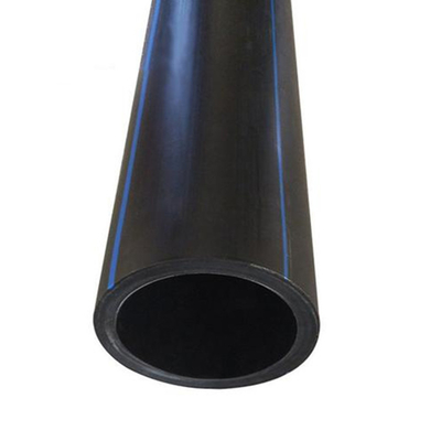 6 el PE plástico del negro Pe100 90m m del tubo del abastecimiento de agua del HDPE de la pulgada