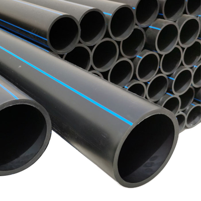 DN50 plástico - tubo del abastecimiento de agua del HDPE de 800m m resistente a la corrosión