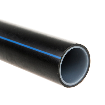 Drenaje y aguas residuales PE100 negro del tubo del abastecimiento de agua del HDPE de la materia prima