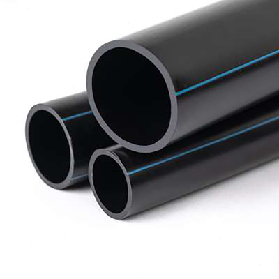 Tubo plástico PN16 PE100 DN1000mm del abastecimiento de agua del HDPE azul negro del color