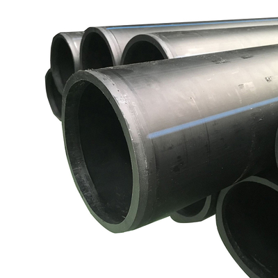 Drenaje plástico DN25mm de las aguas residuales del tubo del abastecimiento de agua del HDPE del polietileno