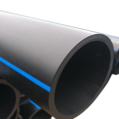 El diámetro grande del PE del HDPE de agua del tubo plástico del abastecimiento modificó DN250mm para requisitos particulares ISO9001