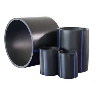 El diámetro grande del PE del HDPE de agua del tubo plástico del abastecimiento modificó DN250mm para requisitos particulares ISO9001