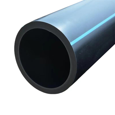 tubo negro Dn20mm - aguas residuales del abastecimiento de agua del HDPE de 50m m de 160m m PE