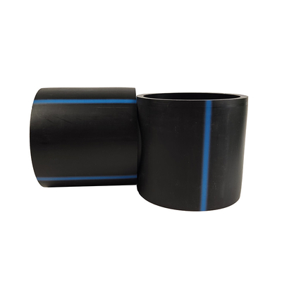 Color negro plástico de dragado DN20mm del tubo PE100 del abastecimiento de agua del HDPE del drenaje