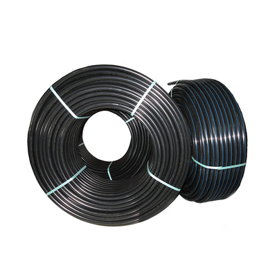 Rollo negro PE100 PE DN20mm del polietileno del tubo del abastecimiento de agua del HDPE