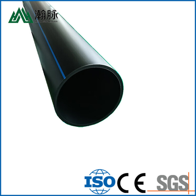 Fuente de suministro de agua negra Hdpe Rollo de tubería 2 pulgadas 4 pulgadas de plástico de riego de tubería para agua fría
