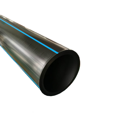 Fuente de suministro de agua negra Hdpe Rollo de tubería 2 pulgadas 4 pulgadas de plástico de riego de tubería para agua fría