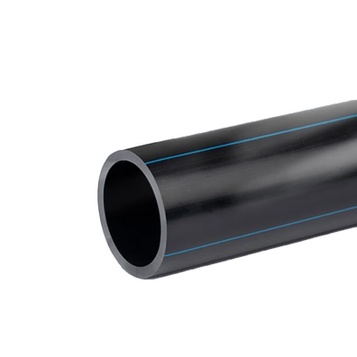 Fuente de suministro de agua negra Hdpe Rollo de tubería 2 pulgadas 4 pulgadas de plástico de riego de tubería para agua fría
