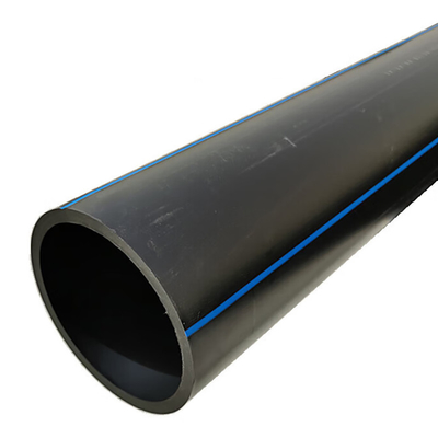 PE de suministro de agua HDPE tubo de agua potable 6 metros 1,25mpa tubo de plástico