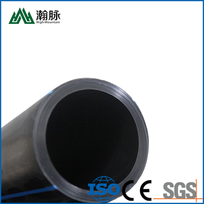 ISO9001 14001 45001 Norma PE100 HDPE Tubo de agua de gran diámetro