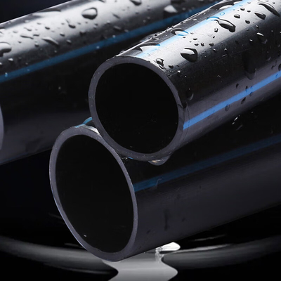 Tubo de agua de PE Tubo de drenaje de plástico Tubo blanco personalizado 20mm 32mm