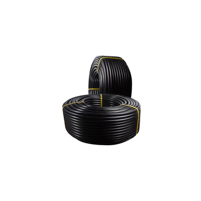 Servicios de corte y moldeado de tuberías de agua hdpe atractivas en banda negra/azul DN20mm-1600mm
