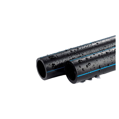 Largo personalizable tubo de agua Hdpe negro y azul tubo de agua con resistencia a la corrosión