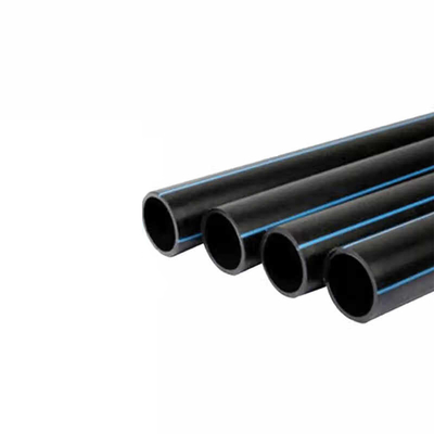 Pipa de agua PE Negro Pipa de agua PE para el requisito de longitud personalizada flexible y una amplia gama de diámetros