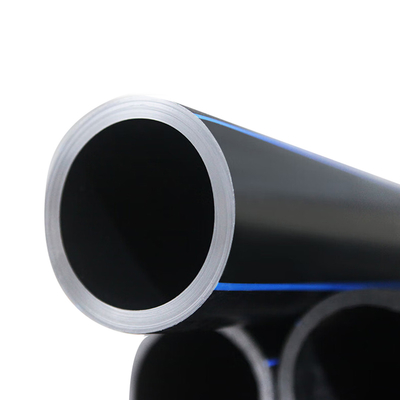 Pipa de agua PE Negro Pipa de agua PE para el requisito de longitud personalizada flexible y una amplia gama de diámetros