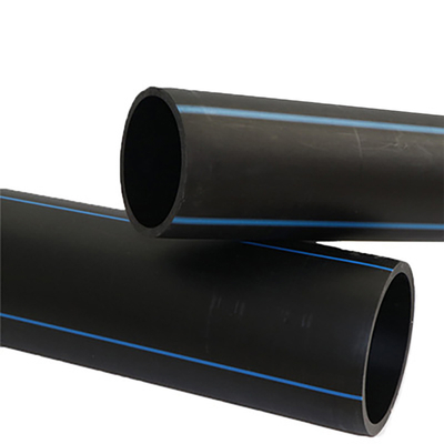 PE100 Hdpe tubo de agua Hdpe tubo resistente a la corrosión longitud personalizada 2.3mm-117.6mm