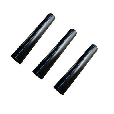 PE100 Hdpe tubo de agua Hdpe tubo resistente a la corrosión longitud personalizada 2.3mm-117.6mm