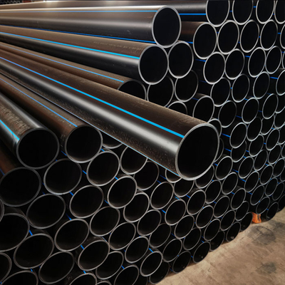 Tubos de suministro de agua de HDPE resistentes a la corrosión para tamaño y espesor personalizados 2,3 mm-117,6 mm