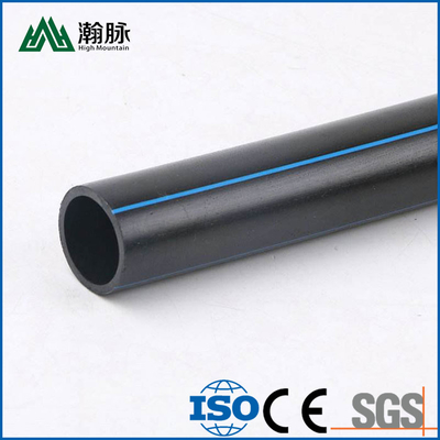 Tubo de agua de HDPE azul negro resistente a la corrosión