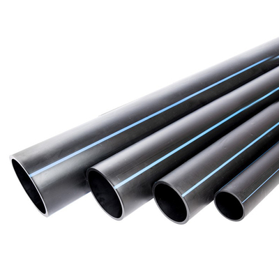 DN16mm-1800mm Hdpe tubo Pe tubo certificado a ISO9001 en azul o negro