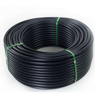 Tubos de agua y drenaje duraderos de HDPE negro