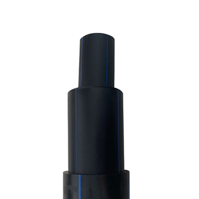 Tubos de suministro de agua HDPE duraderos en negro/azul (2.3-117.6mm) Tubos de suministro de agua subterráneos