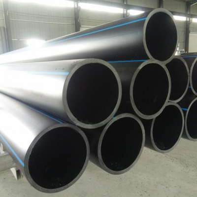Tubos de suministro de agua HDPE duraderos en negro/azul (2.3-117.6mm) Tubos de suministro de agua subterráneos