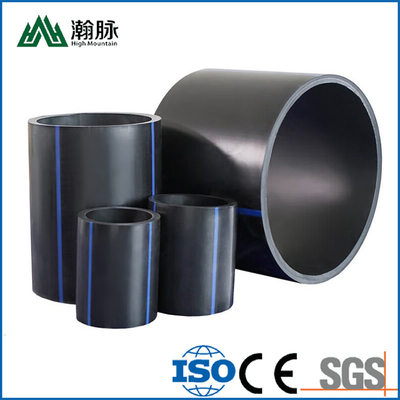 PE HDPE Materia prima DN16mm-1800mm tubo HDPE La solución definitiva para el suministro de agua
