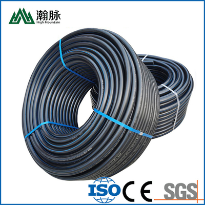 Certificación de tubería Hdpe personalizable 45001 2,3 mm-117,6 mm para aplicaciones de tuberías flexibles