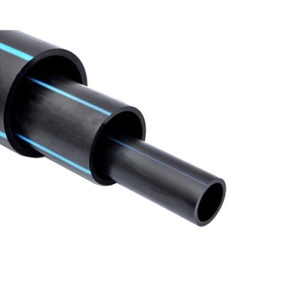 Longitud según los requisitos del cliente Tubos de suministro de agua HDPE con servicios de procesamiento de corte y espesor de 2,3 mm-117,6 mm