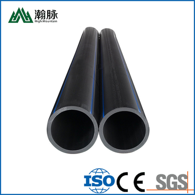 Suministro de agua y drenaje tuberías de suministro de agua de HDPE con un grosor de 2,3 mm-117,6 mm hechas de materia prima PE HDPE