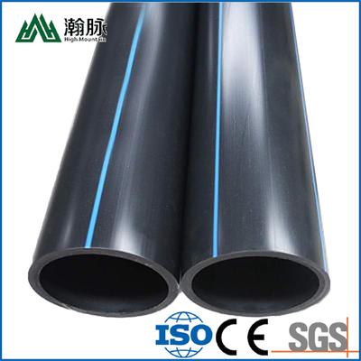 PE tubo de agua PE HDPE para la protección del medio ambiente espesor 2,3 mm-117,6 mm