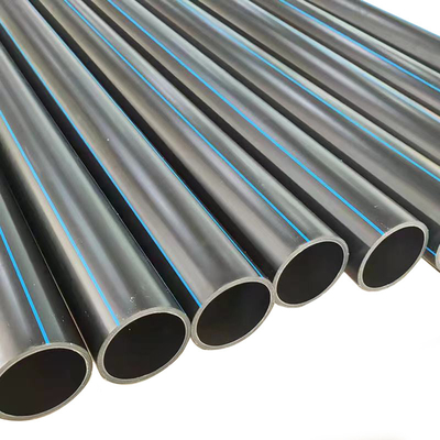 PE tubo de agua PE HDPE para la protección del medio ambiente espesor 2,3 mm-117,6 mm