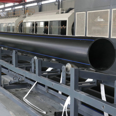 PE tubo de agua PE HDPE para la protección del medio ambiente espesor 2,3 mm-117,6 mm