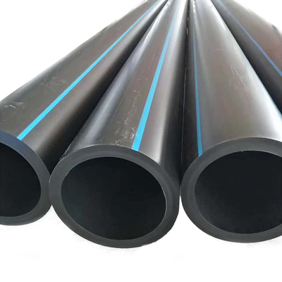 Tubo de PE de superficie interna lisa para abastecimiento de agua y drenaje Tubo de abastecimiento de agua HDPE