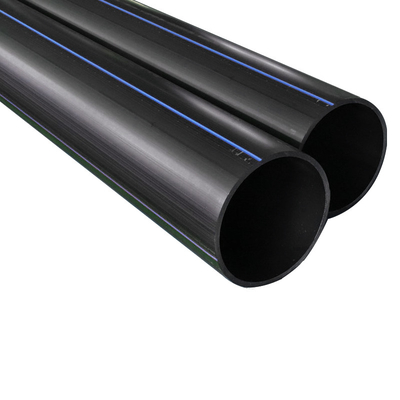 Tubo de PE de superficie interna lisa para abastecimiento de agua y drenaje Tubo de abastecimiento de agua HDPE