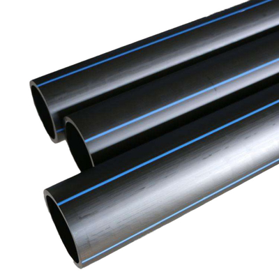Tubo de PE de superficie interna lisa para abastecimiento de agua y drenaje Tubo de abastecimiento de agua HDPE
