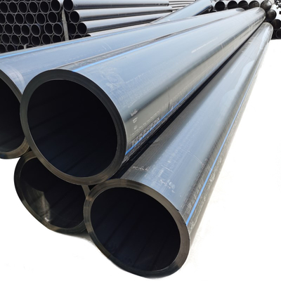 Tubo de PE de superficie interna lisa para abastecimiento de agua y drenaje Tubo de abastecimiento de agua HDPE