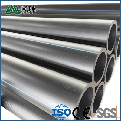 ISO4427 Tubo de polietileno HDPE de alta densidad para aguas residuales industriales