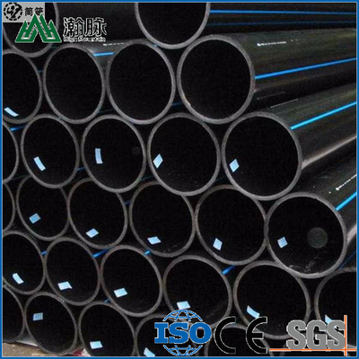 2.3mm-117.6mm espesor PE tubería de alcantarillado PN6-PN16 Nivel de presión para la eliminación de residuos pesados
