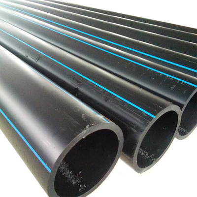 50 años de vida útil de tuberías de suministro de agua de HDPE PN6-PN16 con tipo de conexión de fusión de trasero