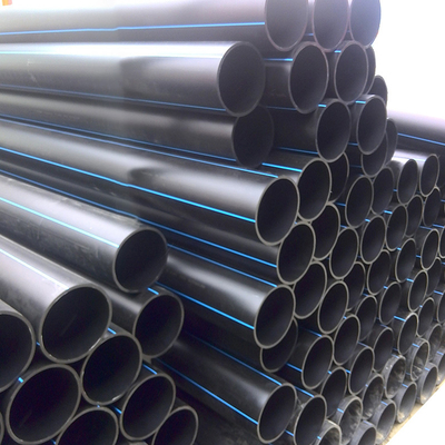High Impact Resistance and Excellent Corrosion Resistance HDPE Water Supply Pipes in Black Material