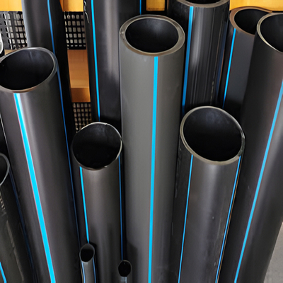Tubo de agua de 20 mm-1200 mm HDPE Resistencia a la tracción ≥20MPa Resistente a temperaturas extremas